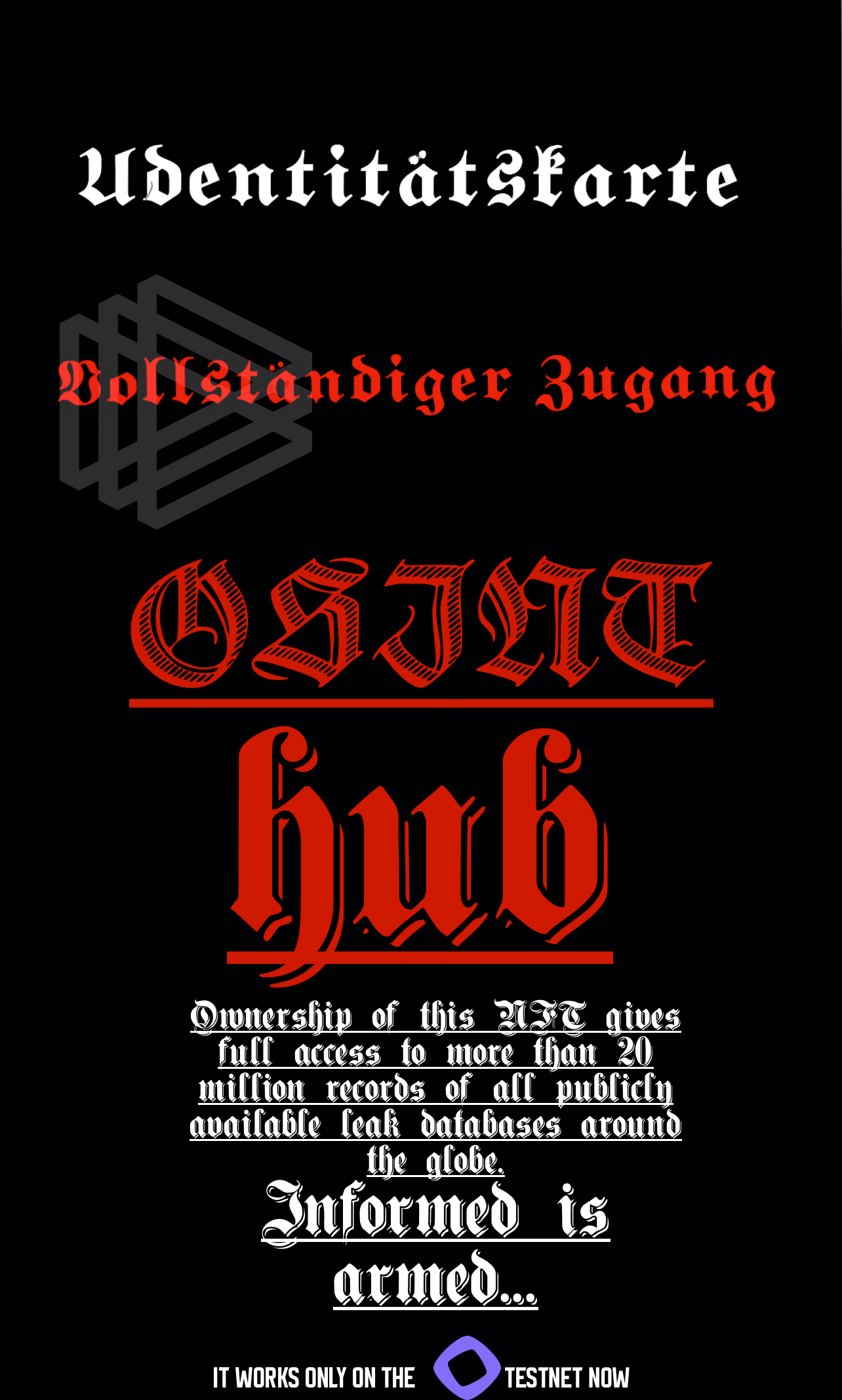 OSINT HUB NFT